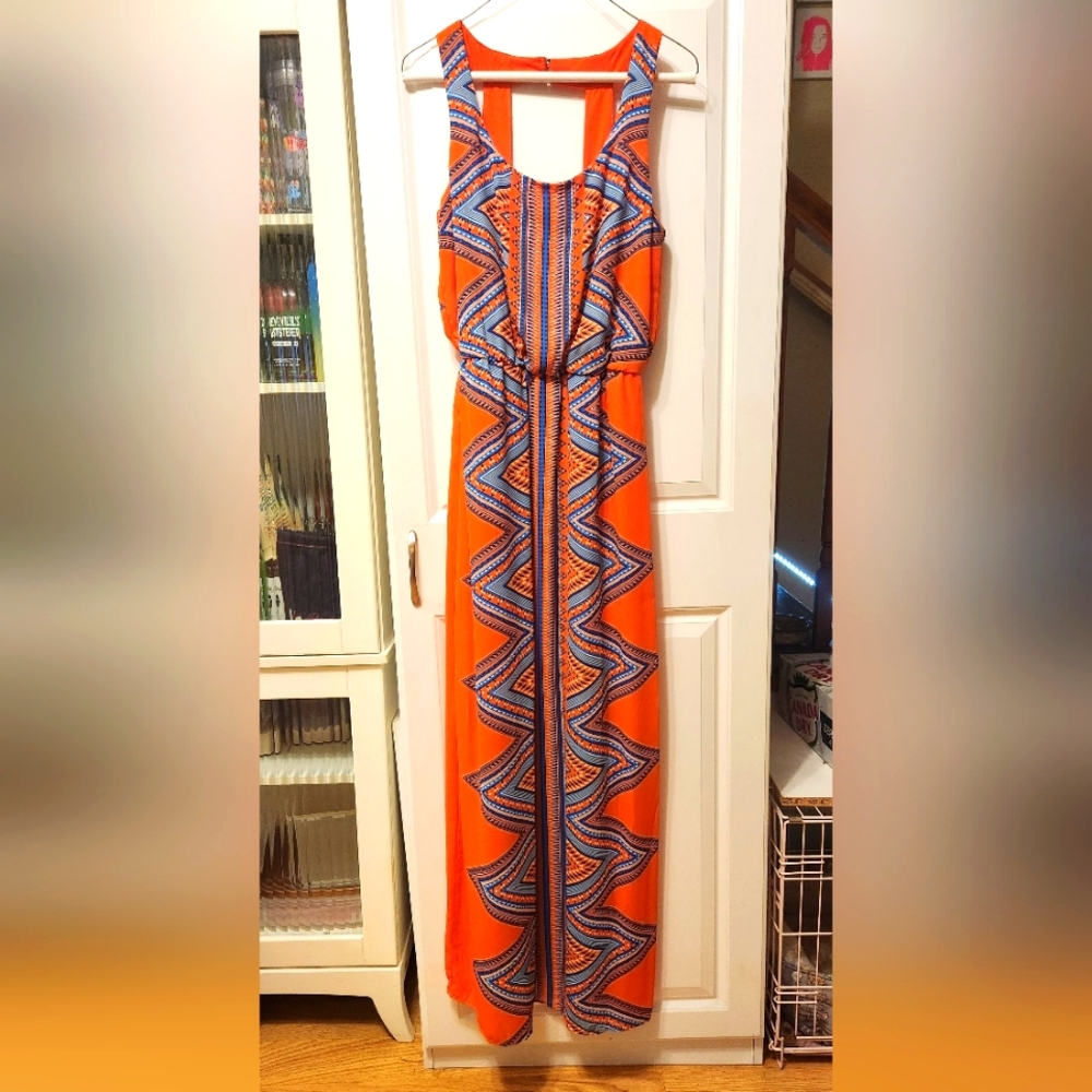 Luxology dress, Orange, Size S